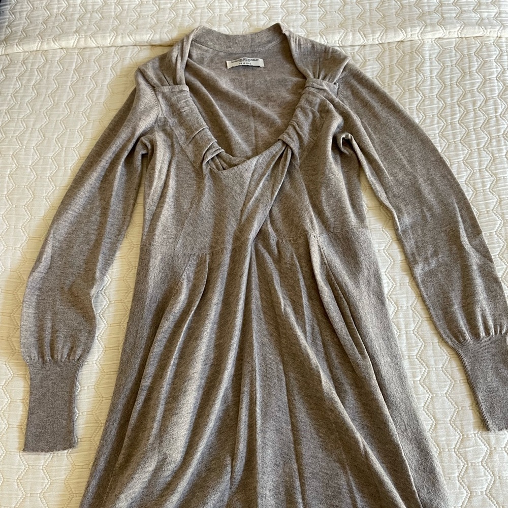 Allsaints Symphony Sweater Dress, Oatmeal/USA 6 NWOT